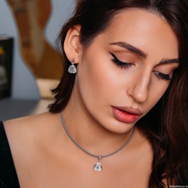 Серьги Fiore Luna, Crystal